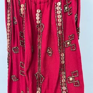 Lucky Brand Beaded Tank Top